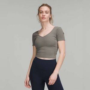 Lululemon Align T-Shirt in Grey Sage NWT